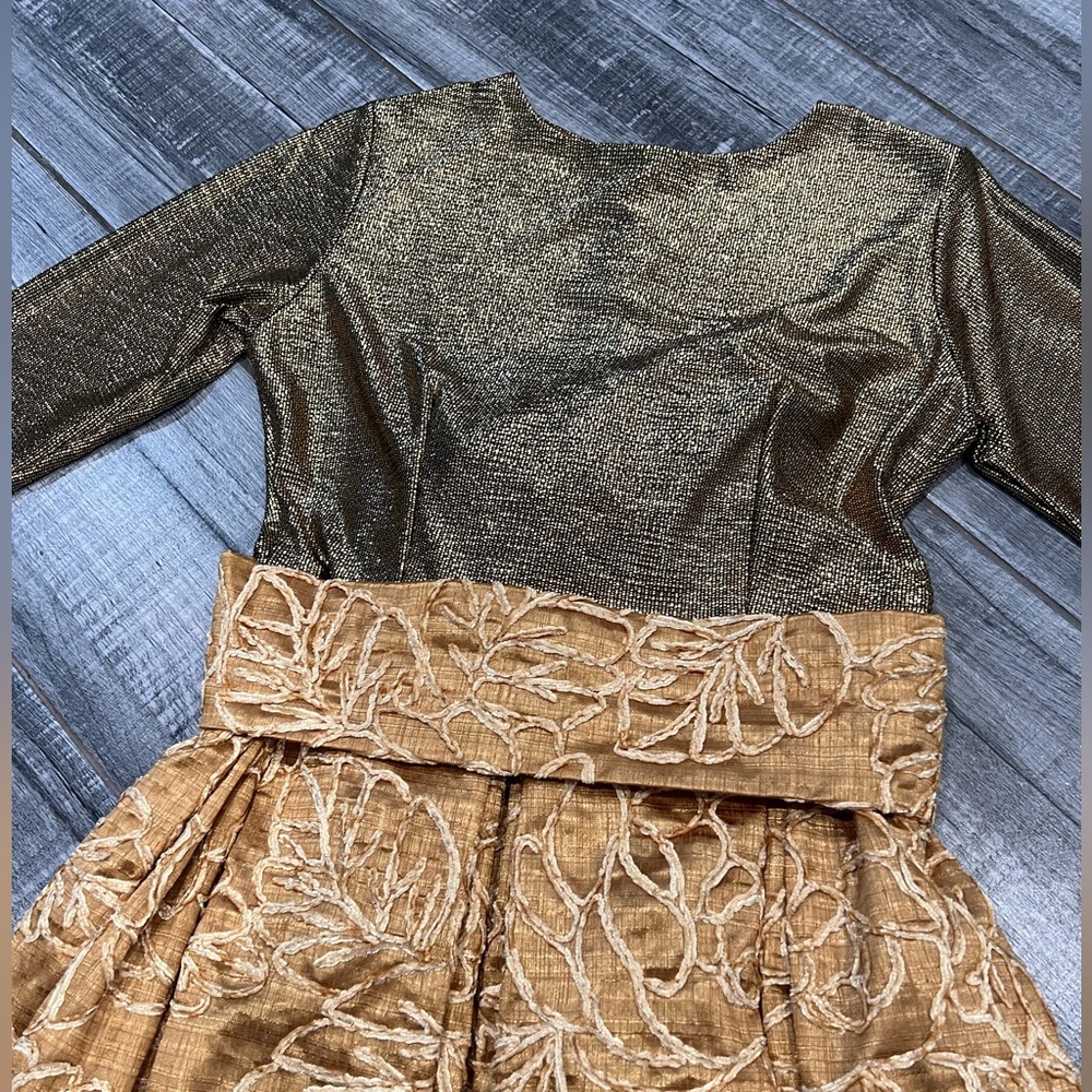 Fancy Gold Dress